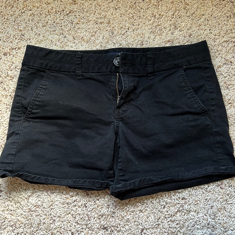 Black American Eagle Shorts